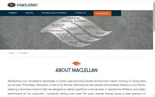 MacLellan Plumbing & Heating website