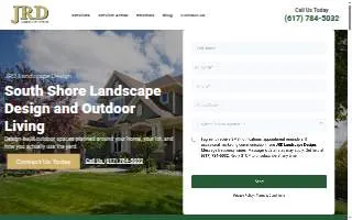 Dino Landscape Design website