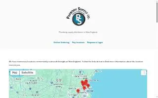 Peabody Supply website