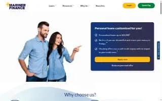 Mariner Cafe website