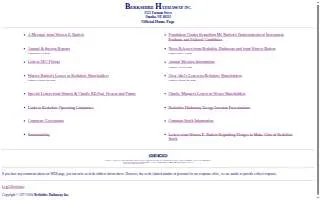 Berkshire Real Estate of Pittsfield website