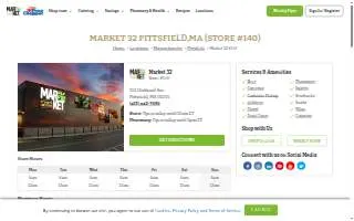 Market 32 of Pittsfield website