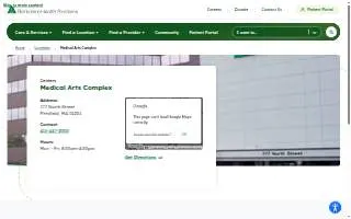 Medical Arts Complex website