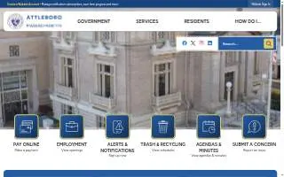 Attleboro Business Center website