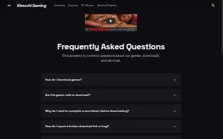 Kimochi website