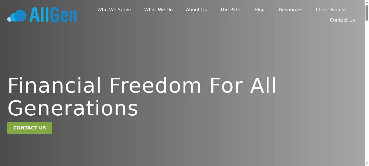 Marmer Financial Services website