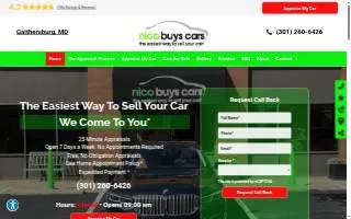 Nico Buys Cars website