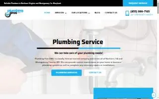 Gaithersburg Plumbing Pros website