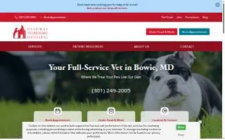 Highway Veterinary Hospital website