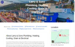 Larry & Sons Plumbing, Heating, Cooling, Drain & Electrical