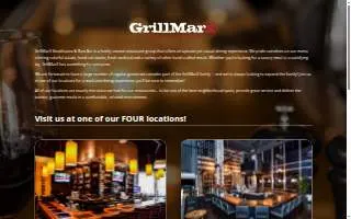 GrillMarx UMD Steakhouse & Raw Bar website