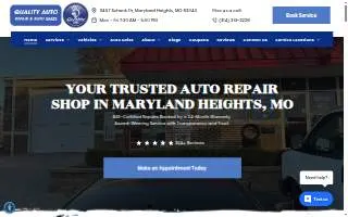 Quality Auto Repair & Tire of College Park website