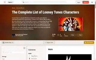 Looney's Pub of College Park website