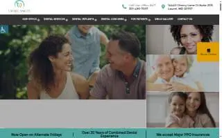 Laurel Smiles Dental Care website