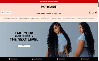 Twist & Go Natural Hair Salon of Laurel website