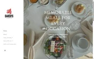 Sardi’s Catering of Greenbelt website