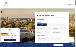 RightAway Insurance Of Hyattsville Maryland website
