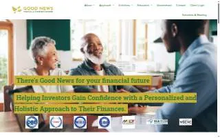 Good News Financial & Investment Advisors LLC of Hyattsville website
