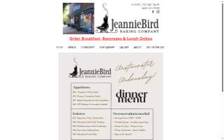 JeannieBird Baking Company
