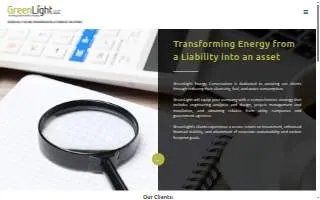 Green Light Electrical Contractors website