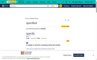 Specified Commodity Carriers
