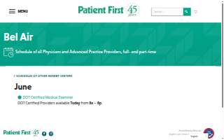 Patient First Primary & Urgent Care - Bel Air