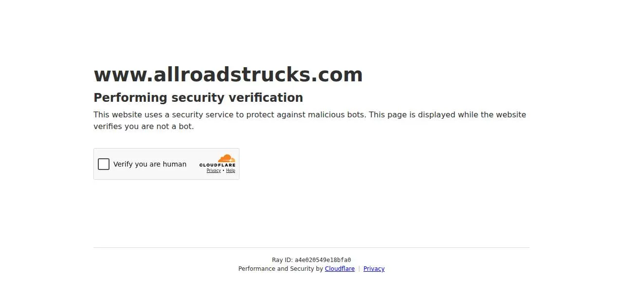 All Roads Trucks - Bel Air website