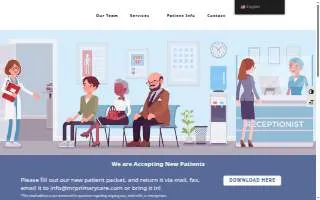 Miles River Physicians website