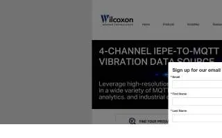 Wilcoxon Consulting website
