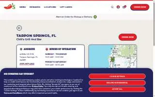 Chili's Grill & Bar of Elkton website
