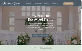Rosewood Farms of Elkton website