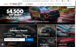 i.g. Burton Chevrolet of Elkton website
