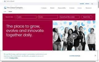 Clorox Warehouse website