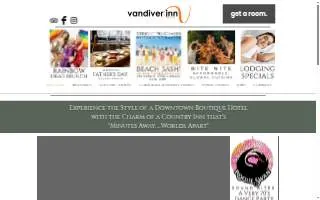 Vandiver Inn website