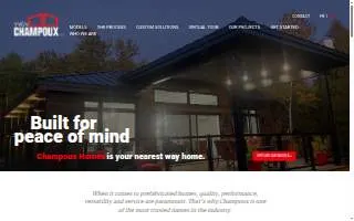 The Champoux Insurance Group website