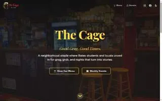The Cage website