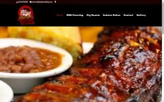 Alabama's BBQ Catering of Lewiston website