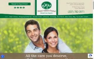 Mount Auburn Dental website