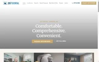 207 Dental website