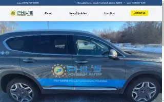 Phil's Foreign Auto website