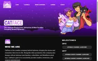 Catface Cafe website
