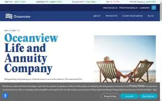 OceanView Properties website