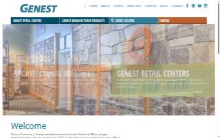 Genest Concrete: Landscape Masonry Supply & Genest Manufacturing