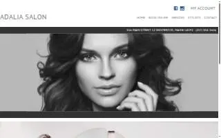 Hair House of Westbrook website