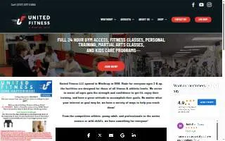 United Fitness of Augusta website