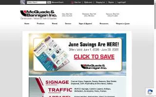 McQuade Heating & Cooling Plumbing & Refrigeration website