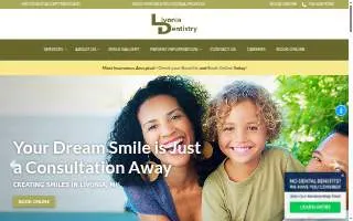 Livonia Dentistry website
