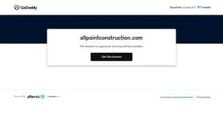 AllPoint Construction of Dearborn website