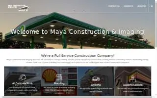 Maya Construction and Imaging website