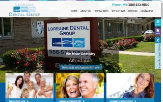 Lorraine Dental Group website